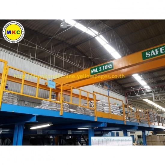 ติดตั้งเครนโรงงาน - มั่นคงเครน ซัพพลาย แอนด์เซอร์วิส - ติดตั้ง OVER HEAD CRANE 