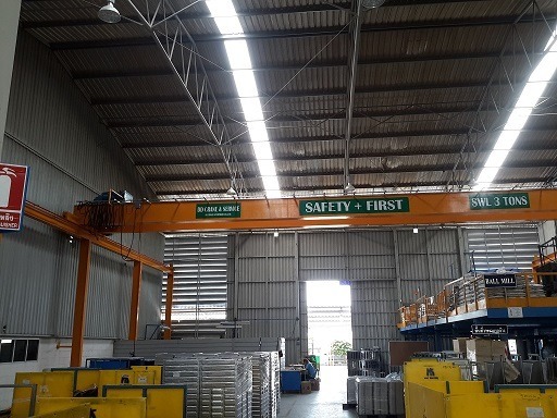 ออกแบบคำนวณสร้างเครนไฟฟ้า 